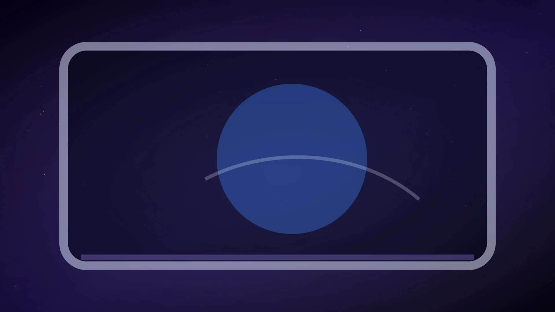 Space Station focus vibe background